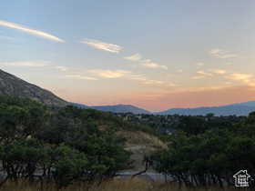 View of mountain backdrop