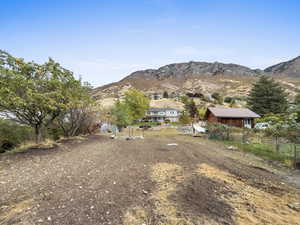 View of mountain backdrop