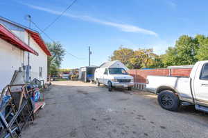 View of vehicle parking