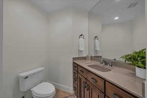 Main floor powder bath