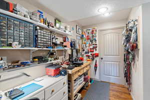 View of storage room