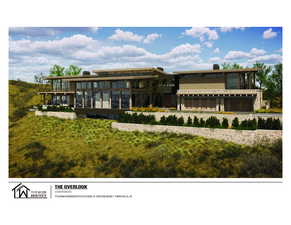 View of front of home with a sunroom