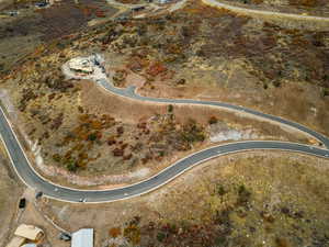 Aerial overview of property's location