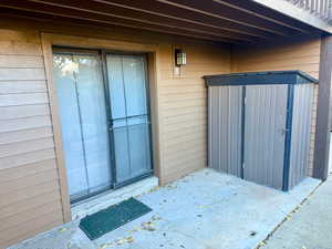 Basement Patio & Shed