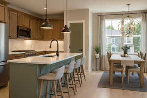 Example of floorplan; not actual home