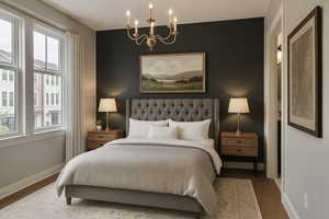 Owner's retreat. Example of floorplan; not actual home