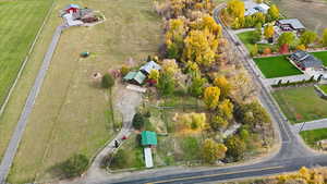 Aerial overview of property's location