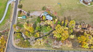 Aerial view of property and surrounding area