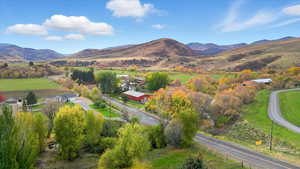View of mountain backdrop