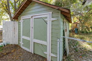View of shed