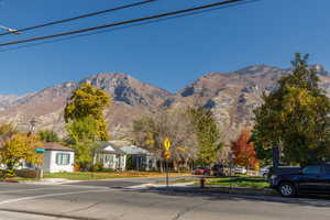 View of mountain from font of property
