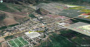 Map / location with property boundaries highlighted