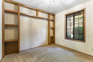 Flex space off the living room and the primary suite.