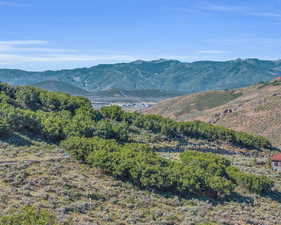 View of mountain backdrop