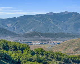 View of mountain background