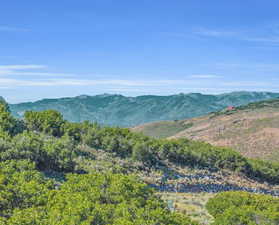 View of mountain backdrop