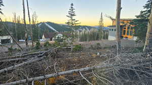 View of mountain backdrop