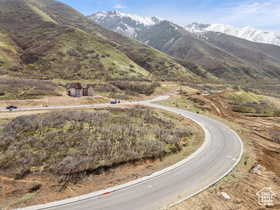 View of mountain backdrop