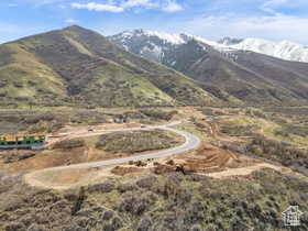 View of mountain background