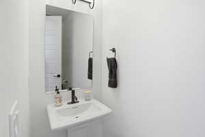 Bathroom with a sink