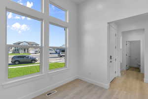 12' TALL CEILINGS IN FLEX ROOM OFF ENTRY! (PICTURE OF PREVIOUS BUILT HOME-COLORS AND MATERIALS MAY VARY)