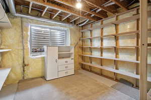 View of storage area