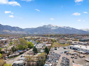 Drone / aerial view of mountains