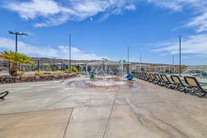 View of community featuring a patio area
