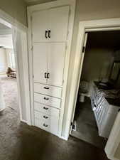 View of closet