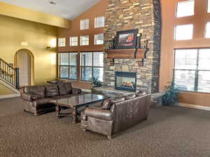 Large club house with tons of room for all of your gatherings