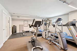 View of exercise area