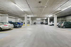 View of parking deck