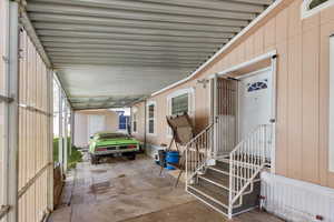 View of patio / terrace with entry steps