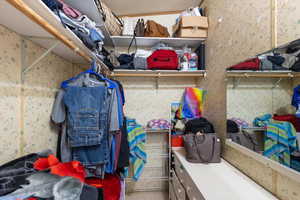 View of storage area