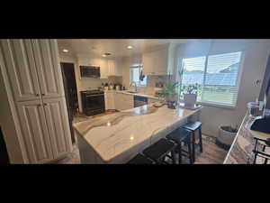 New Kitchen with Quartz Counters