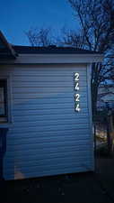 Solar Powered House Number