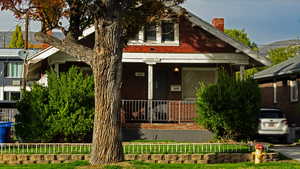 View of the front of the property