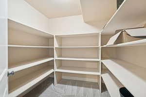 View of storage area