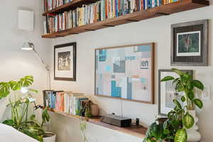 Detailed view of a textured wall