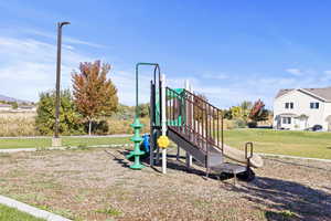 Community play area featuring a yard