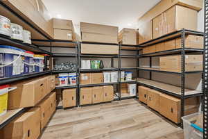 View of storage room