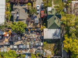 Bird's eye view - 356 W 1700 So is the home with the green roof