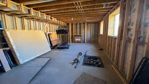 View of workout area