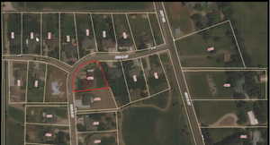 Aerial overview of property's location