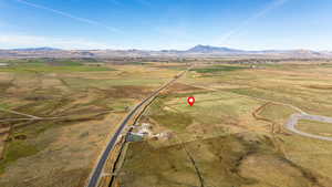 View of property location featuring rural landscape and mountains