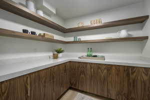 View of storage area