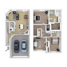 View of room layout