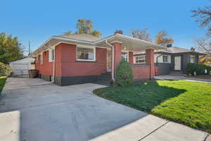 North Side of Bungalow