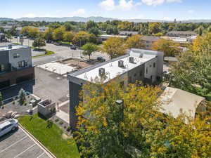 Drone / aerial view of mountains