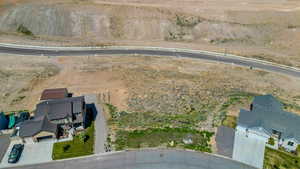 Aerial view of property and surrounding area